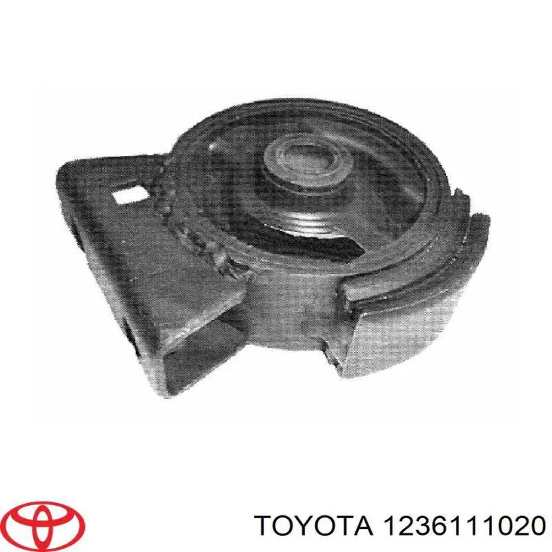 1236111020 Toyota подушка (опора двигателя передняя)