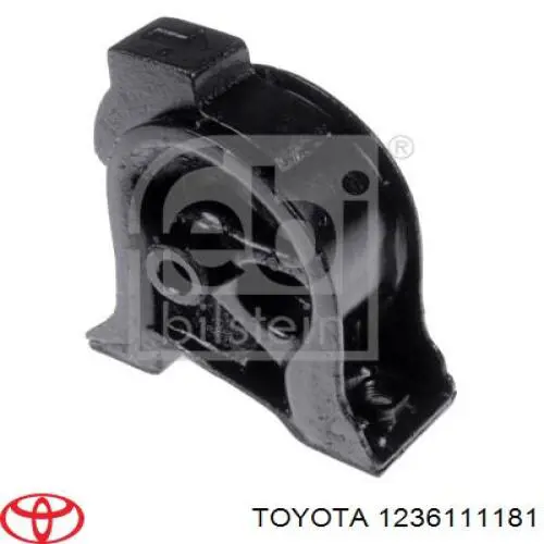 1236111181 Toyota подушка (опора двигателя передняя)