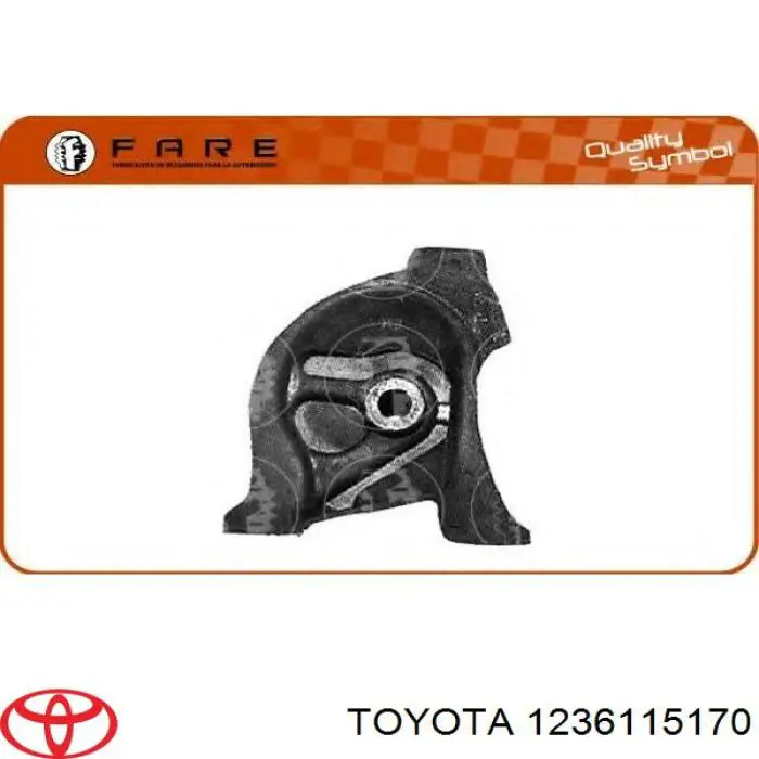 Передняя опора двигателя 1236115170 Toyota