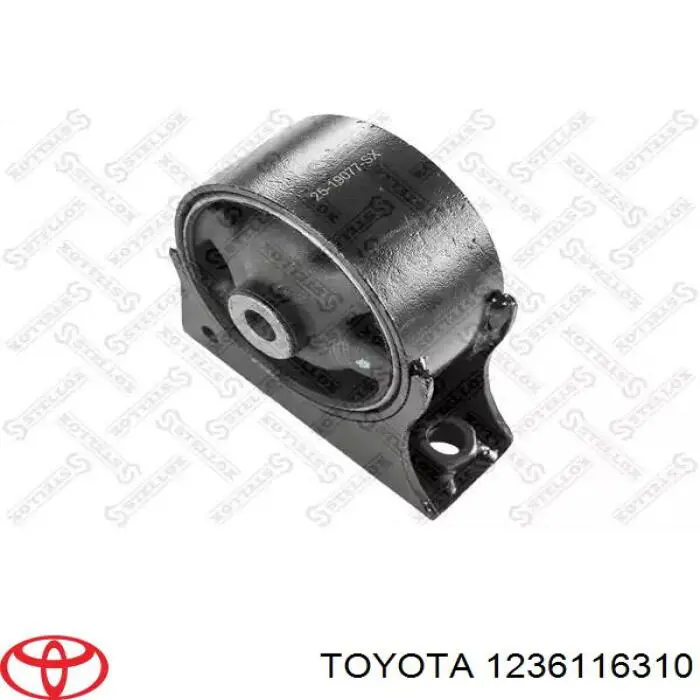 1236116310 Toyota coxim (suporte esquerdo dianteiro de motor)