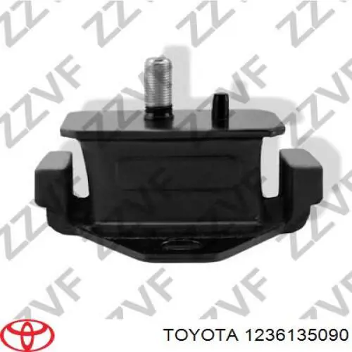 Подушка (опора) двигателя, левая на Toyota Hilux  N