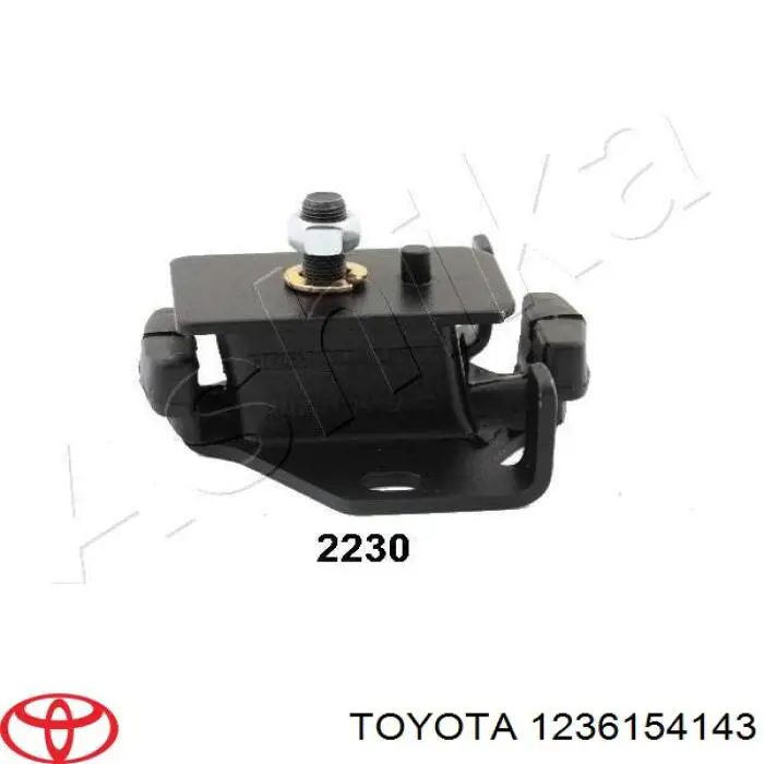 1236154143 Toyota подушка (опора двигателя левая/правая)