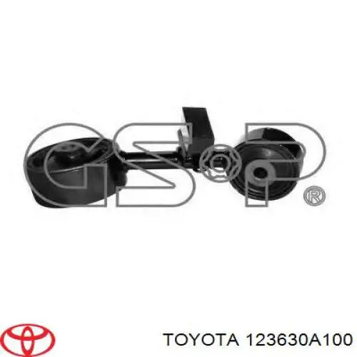 123630A100 Toyota Опора двигателя правая верхняя
