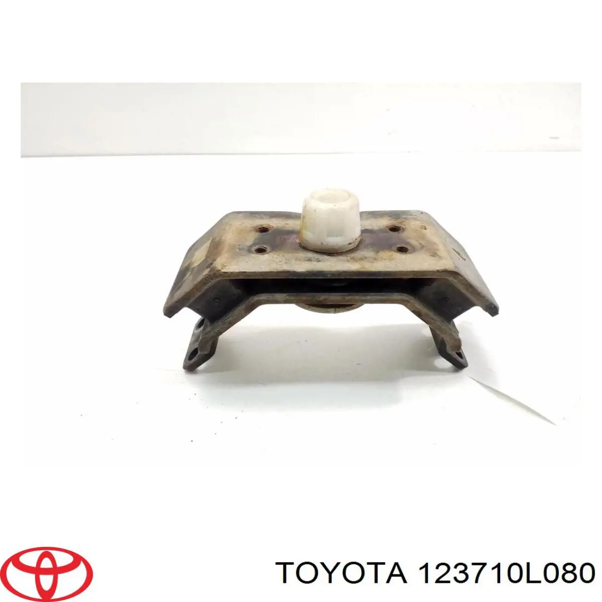 123710L080 Toyota подушка (опора двигателя задняя)