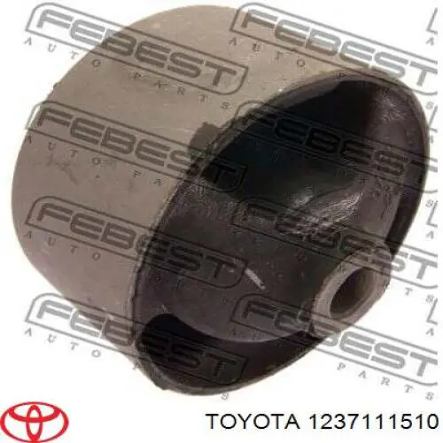 1237111510 Toyota Задняя подушка двигателя