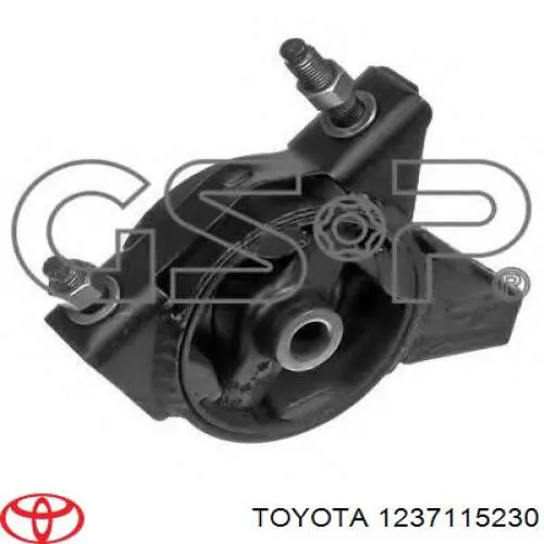1237115230 Toyota Задняя подушка двигателя
