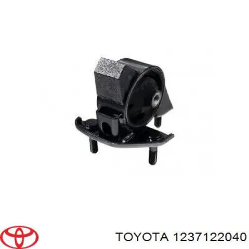 1237122040 Toyota coxim (suporte traseiro de motor)