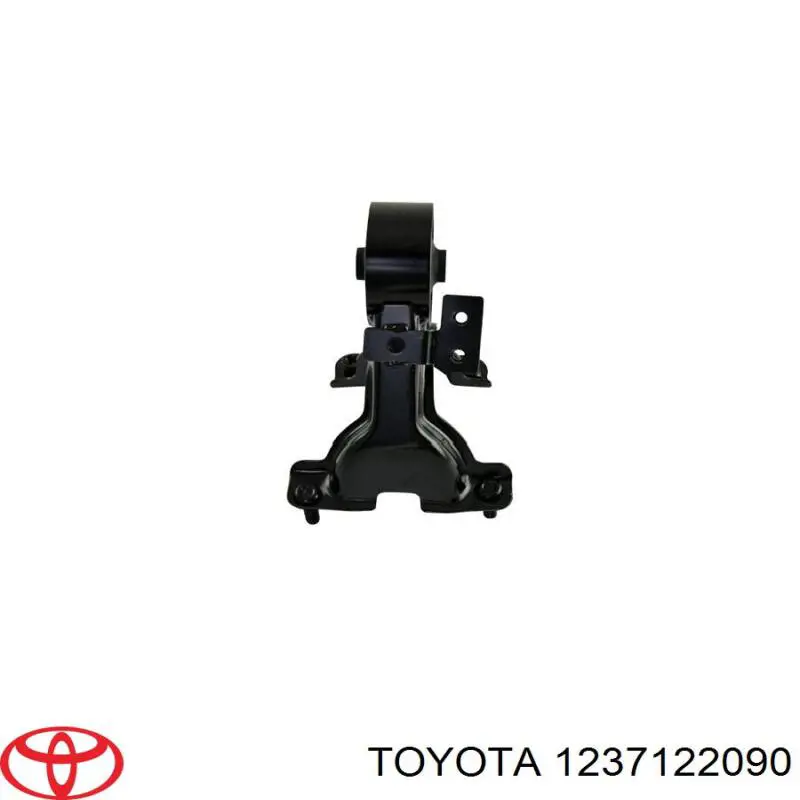1237122090 Toyota подушка (опора двигателя задняя)