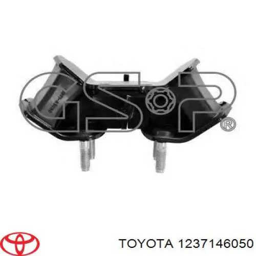 1237146050 Toyota подушка (опора двигателя задняя)