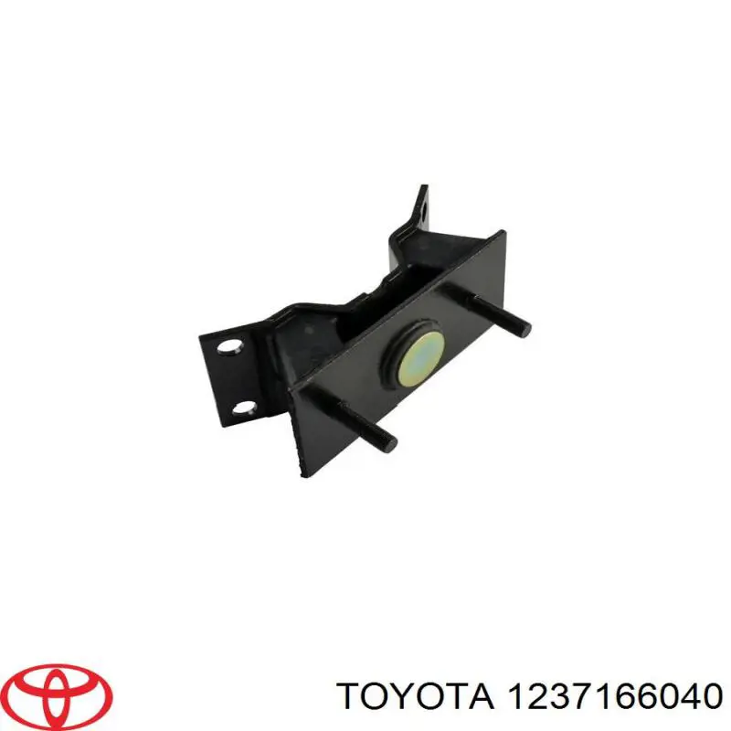Compre 1237166040 Toyota Coxim de transmissão (suporte da caixa de mudança)