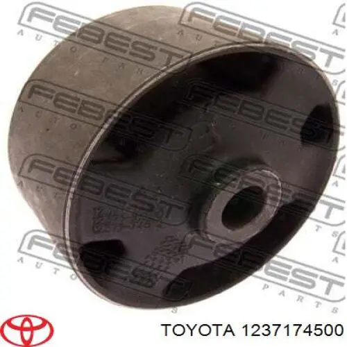 Подушка (опора) двигателя задняя Toyota 1237174500