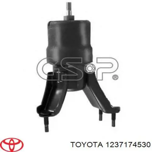 Купить 1237174530 Toyota Гидроопора двигателя задняя