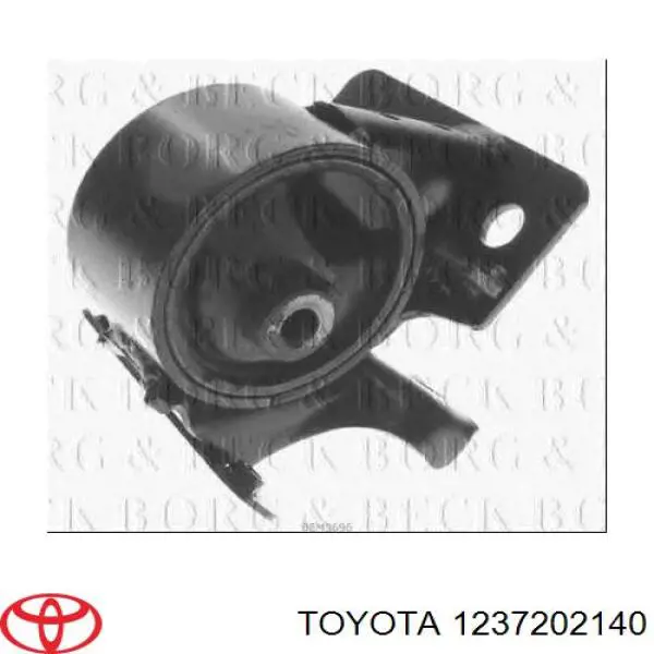 1237202140 Toyota подушка (опора двигателя левая)