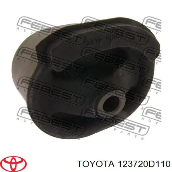 Soporte motor izquierdo 123720D110 Toyota