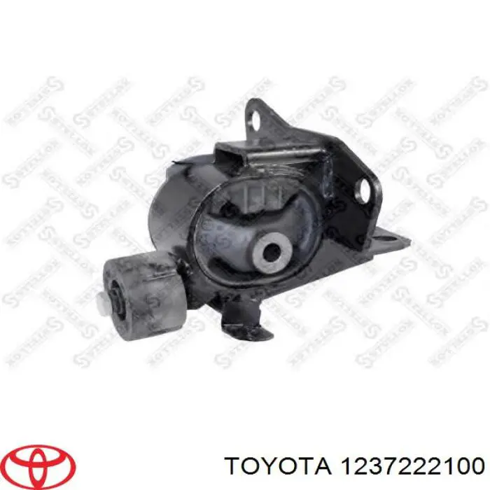 1237222100 Toyota Подушка (опора) двигателя, левая