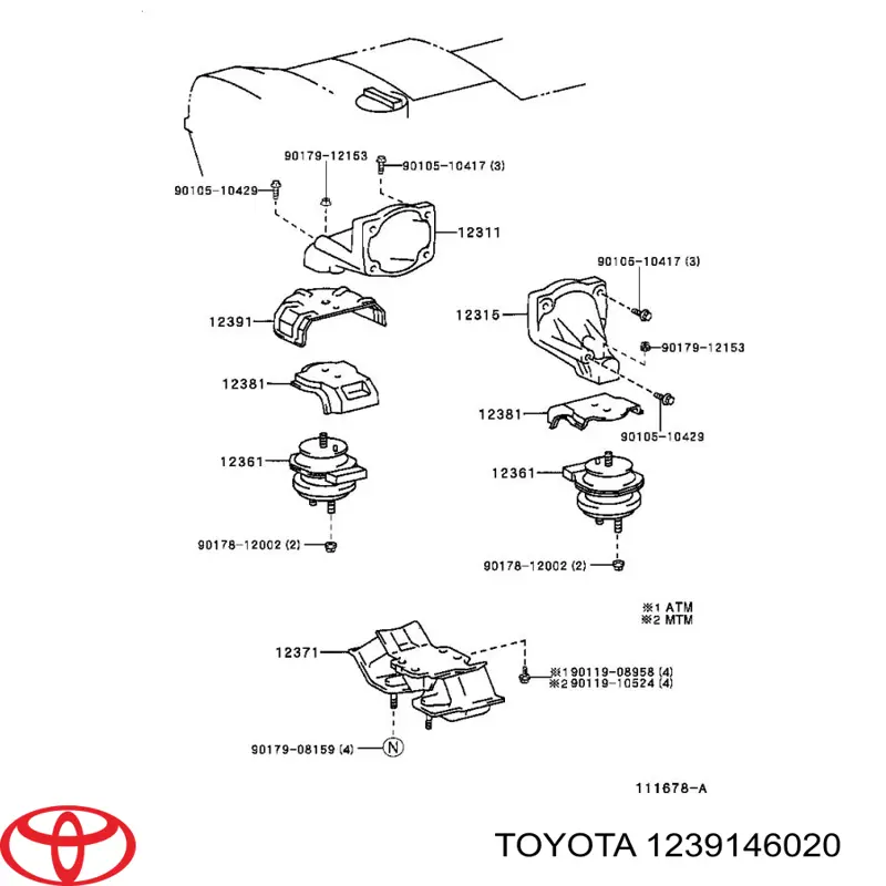 1239146020 Toyota 