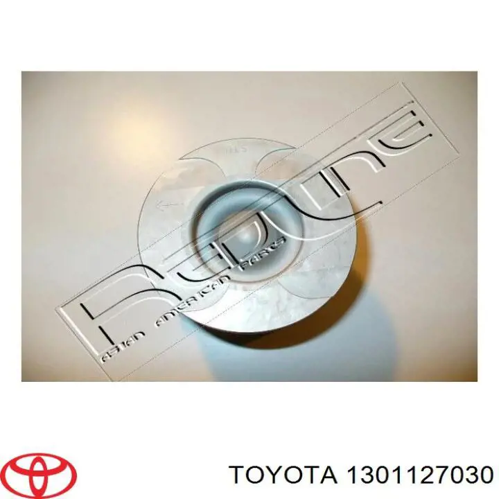 1301127030 Toyota кольца поршневые комплект на мотор, std.