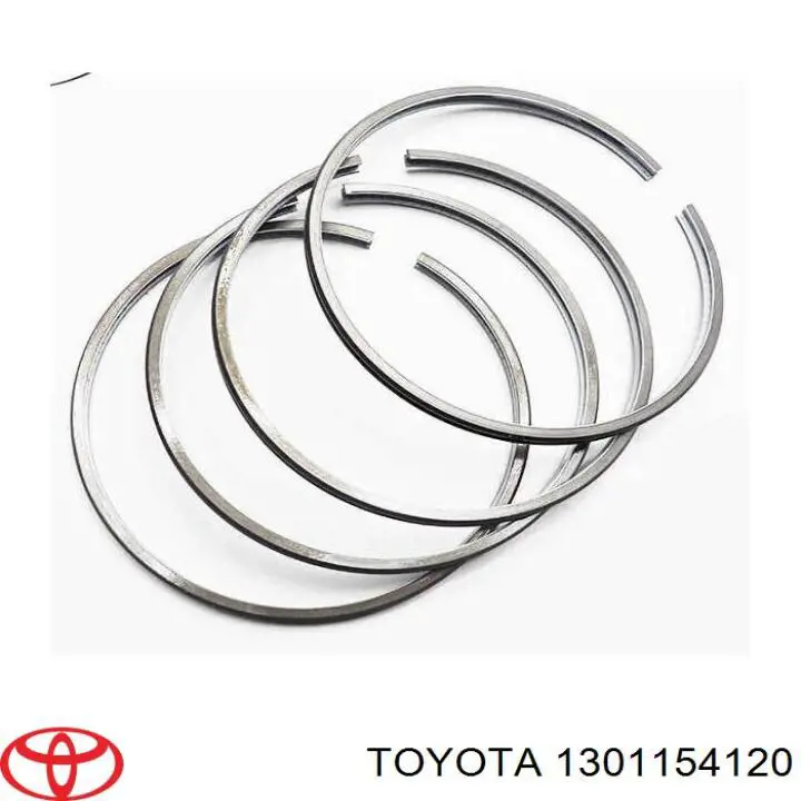 Кольца поршневые 28008STD Riken