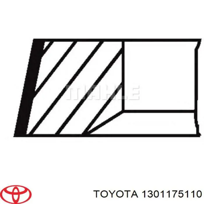 Поршневые кольца, стандартные TPR 35961STD цена, от 36.02 USD