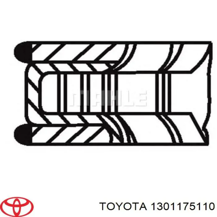 Кольца поршневые 35961STD TPR