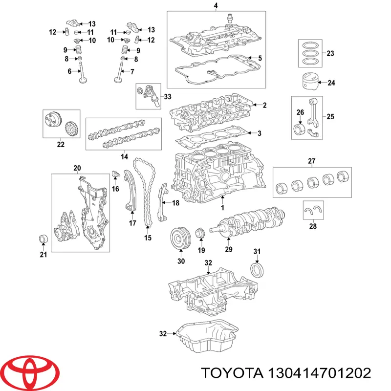  130414701202 Toyota