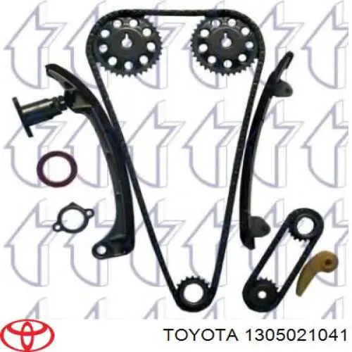 Engrenagem de cadeia de roda dentada da árvore distribuidora de admissão de motor para Toyota Yaris (P10)