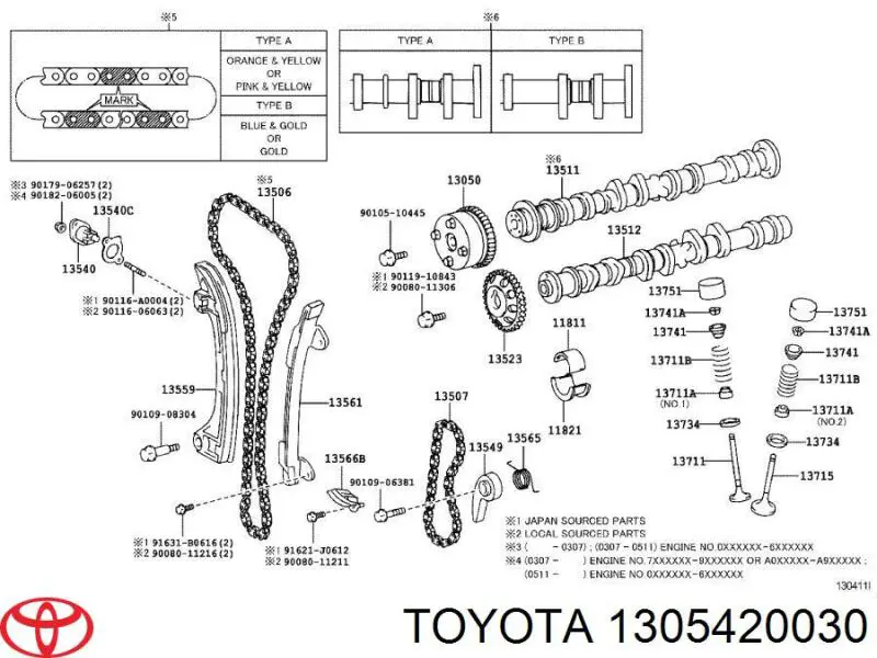 1305420030 Toyota 