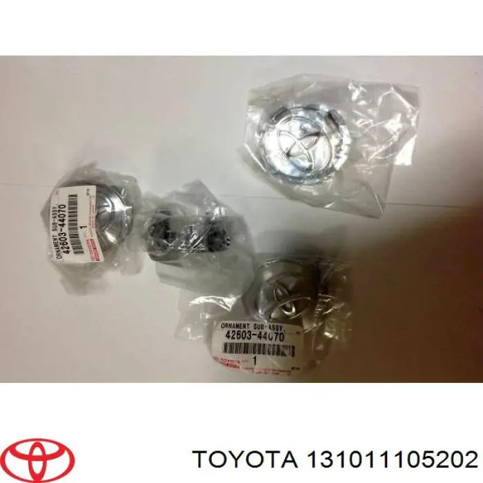 Поршень с пальцем без колец, STD на Toyota Corolla E9