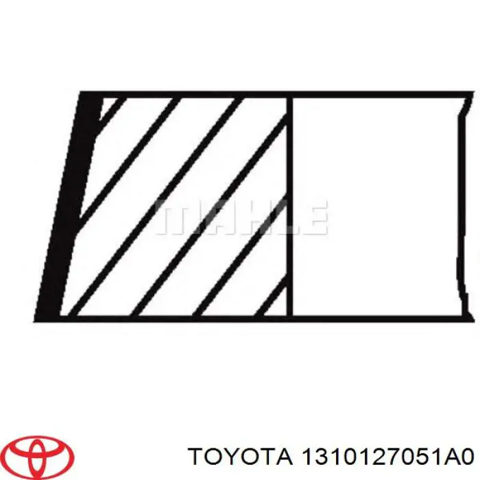 Поршень с пальцем без колец, STD Toyota 1310127051A0 цена, от 42.33 USD