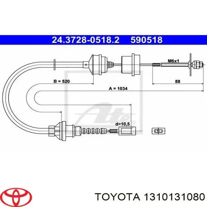 Поршень с пальцем без колец, STD Toyota 1310131080B0 цена, от 38.76 USD