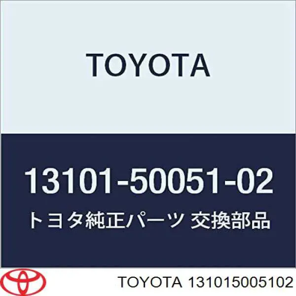 Поршень с пальцем без колец, STD 131015005101 Toyota