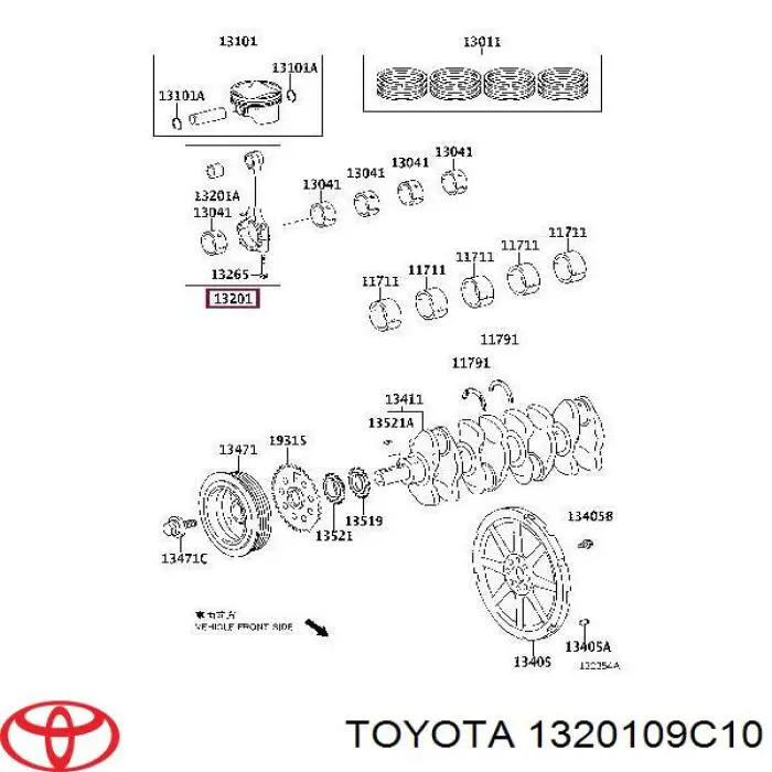  1320109C10 Toyota