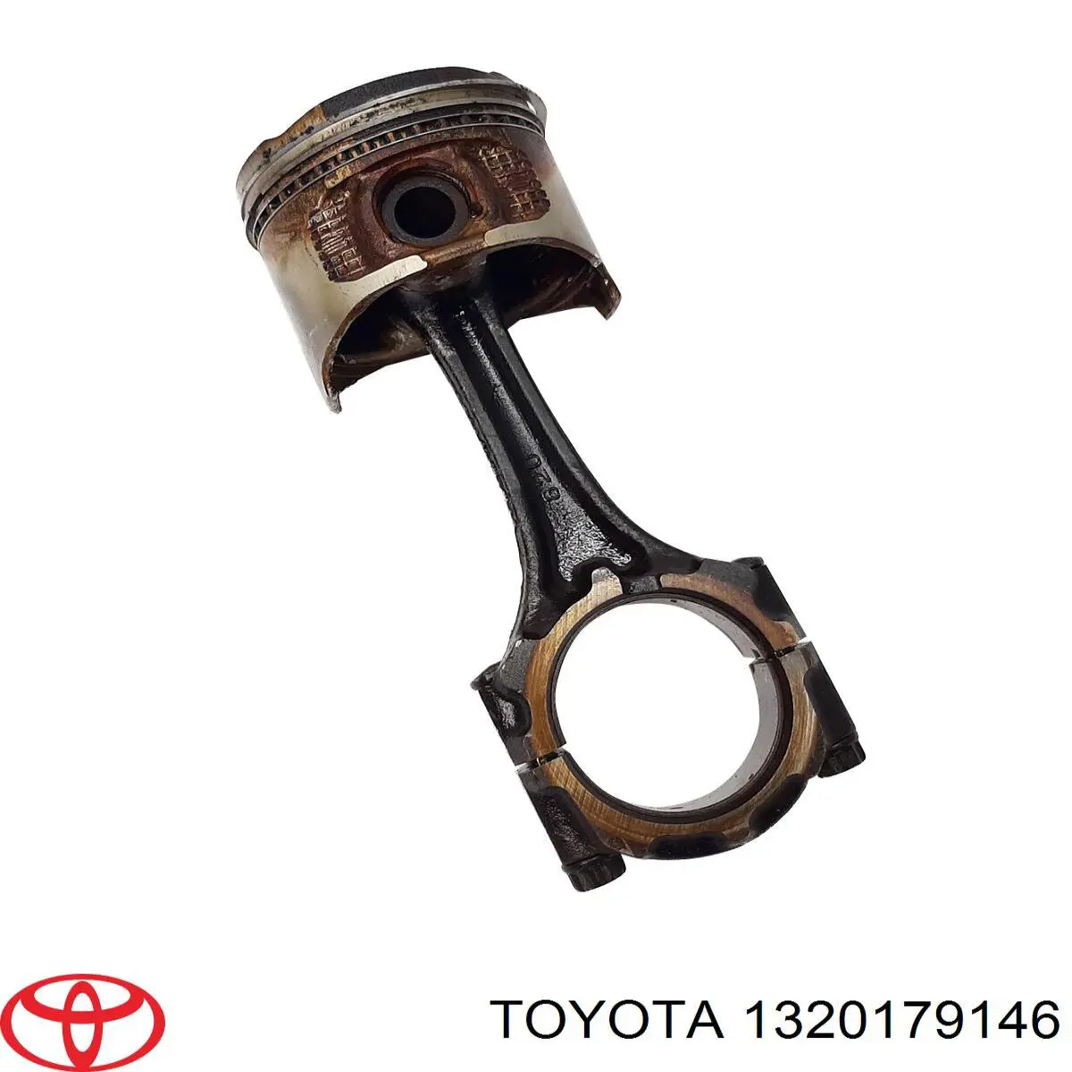 Шатун поршня двигателя на Toyota Carina E 