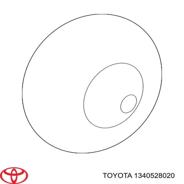 1340528020 Toyota маховик