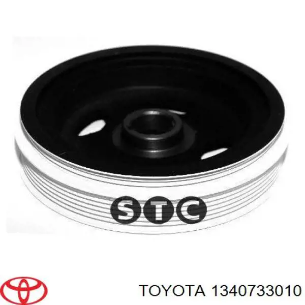 Шкив коленвала 1340733010 Toyota