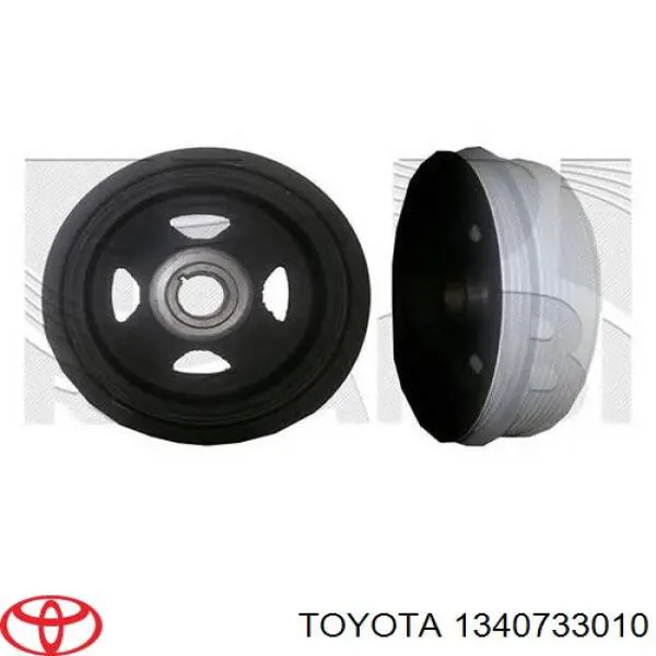 Шкив коленвала (демпфер) Toyota 1340733010 цена, от 66.59 USD