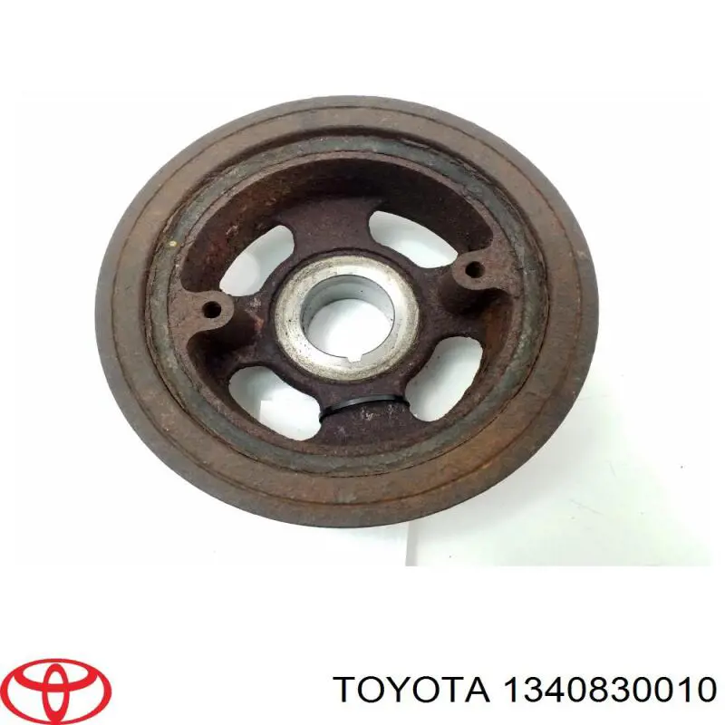 Купить 1340830010 Toyota Шкив-демпфер коленвала