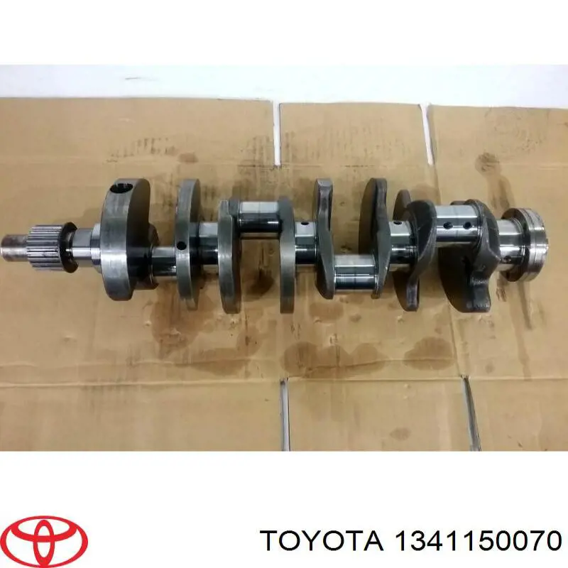 134110F010 Toyota коленвал двигателя
