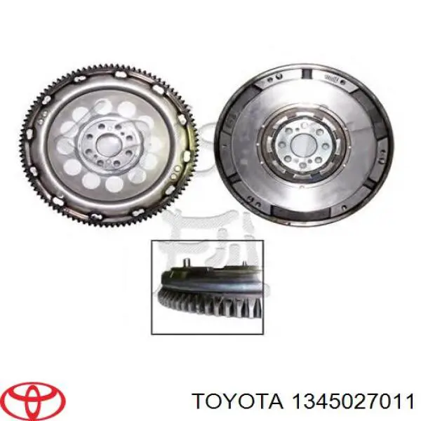 Купить 1345027011 Toyota Маховик с зубчатым ободом