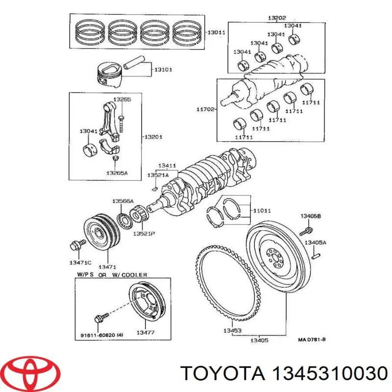 1345310030 Toyota 