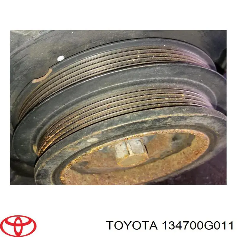 134700G011 Toyota шкив коленвала