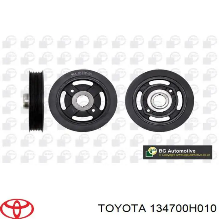 134700H010 Toyota шкив коленвала