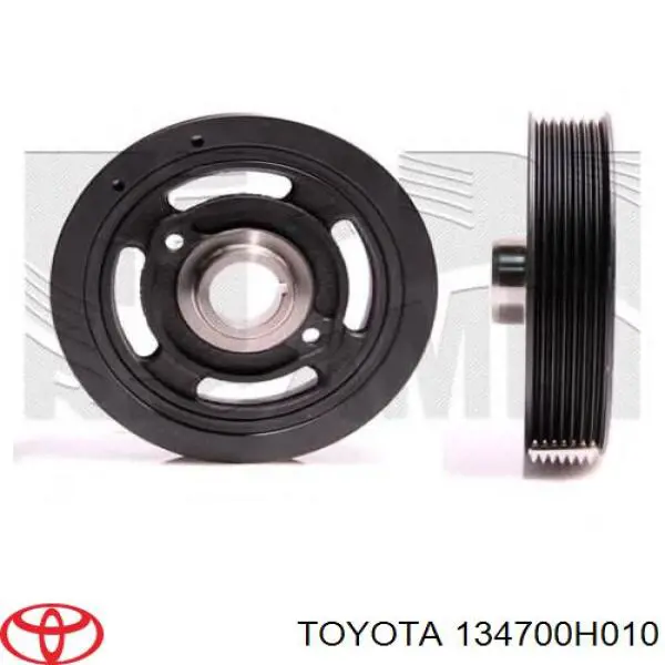 Шкив коленвала 134700H010 Toyota