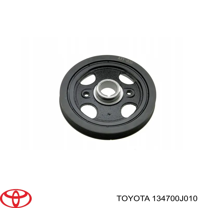 Шкив коленвала (демпфер) Toyota 134700J010 цена, от 35.29 USD