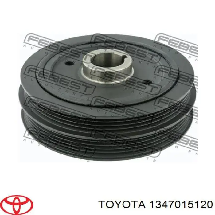 Шкив коленвала (демпфер) Toyota 1347015120 цена, от 62.82 USD