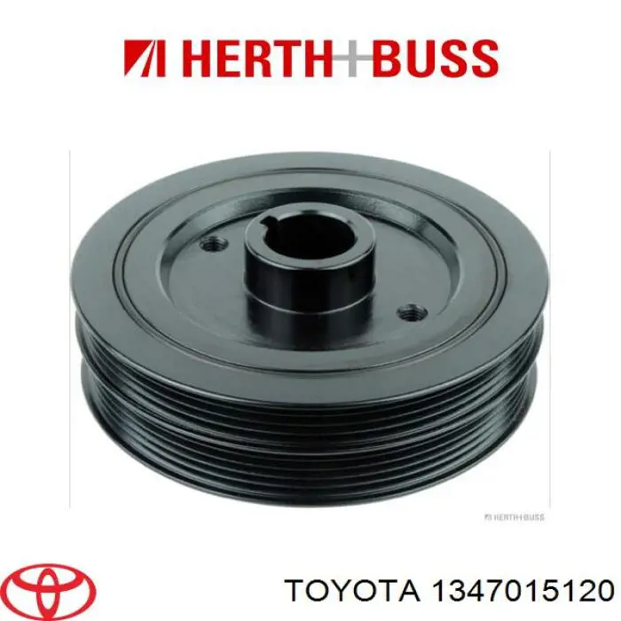 Купить 1347015120 Toyota Шкив-демпфер коленвала