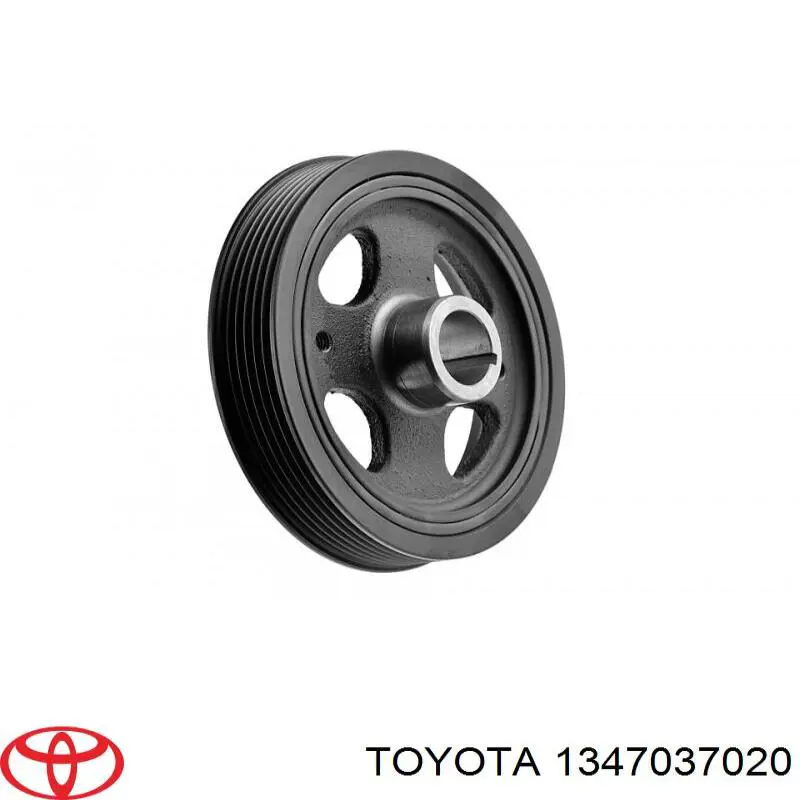 Шкив коленвала (демпфер) Blue Print ADT36133 цена, от 46.70 USD