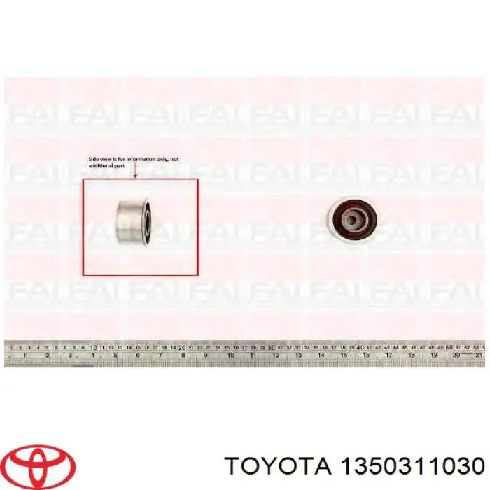 Паразитный ролик ГРМ 1350311030 Toyota