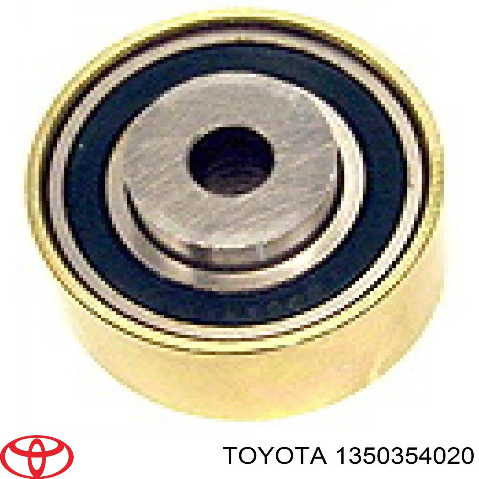 Обводной ролик ремня ГРМ Toyota 1350354020 цена, от 16.96 USD