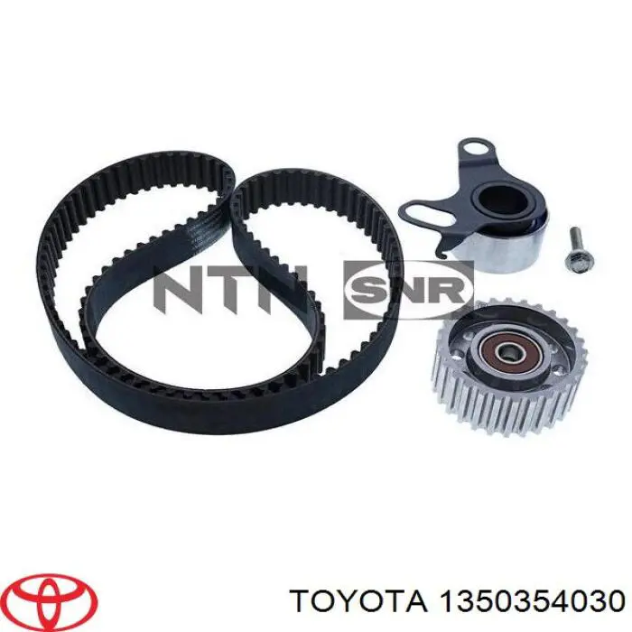 1350354030 Toyota rolo parasita da correia do mecanismo de distribuição de gás